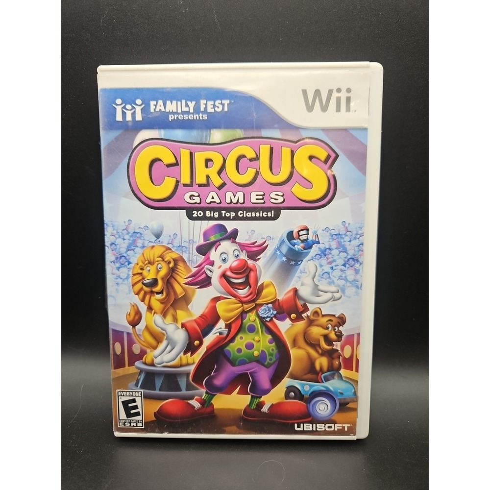 Family Fest Presents: Circus Games (Nintendo Wii, 2008)